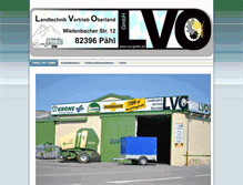 Tablet Screenshot of lvo-gmbh.de